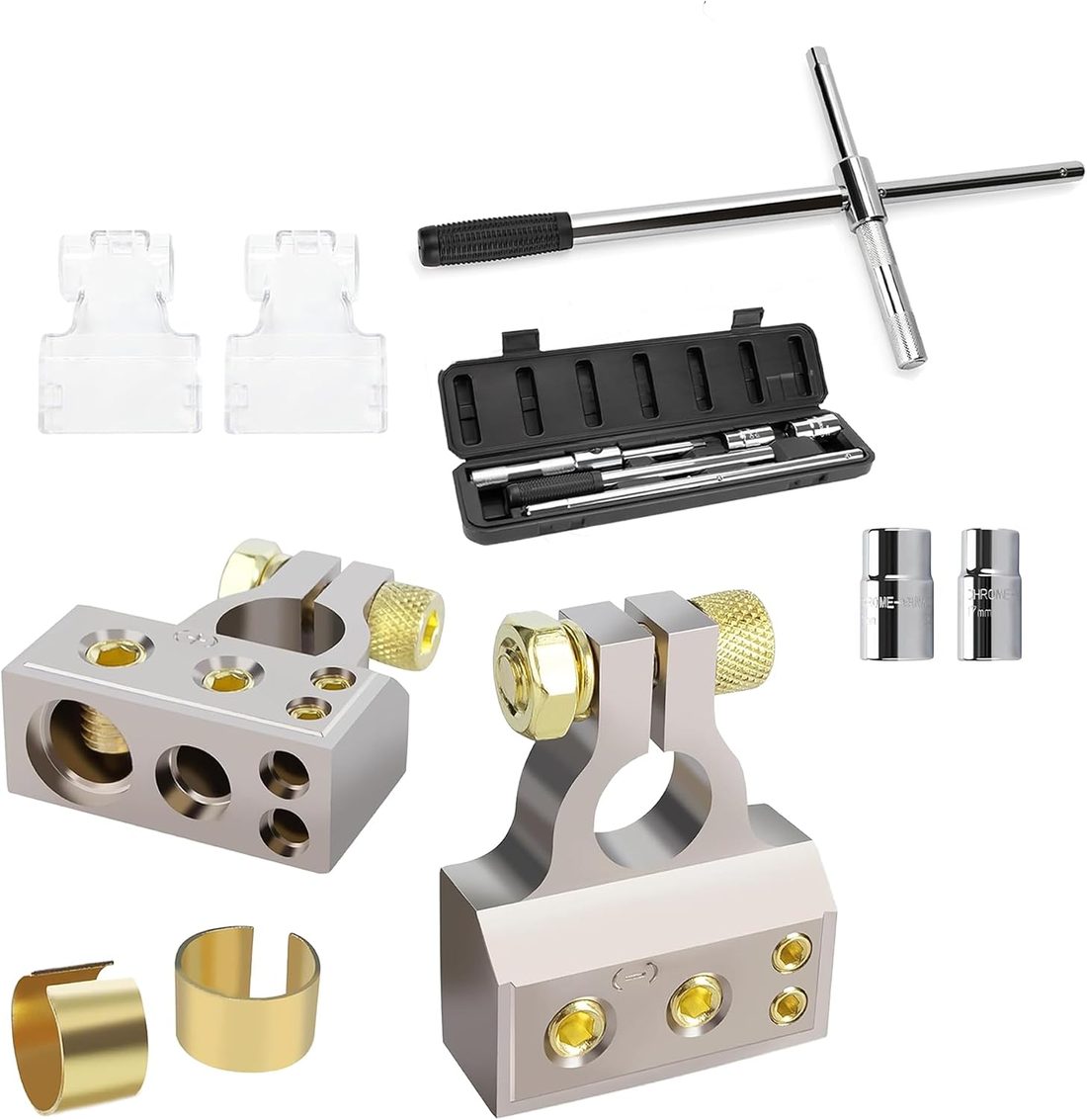 TONDA Battery Terminals & Extended Lug Wrench